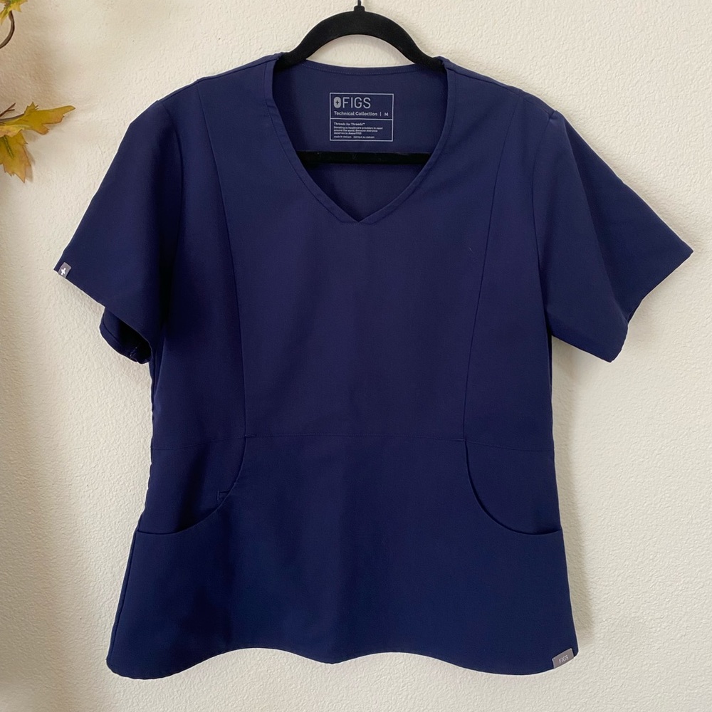 Limited edition figs scrub top